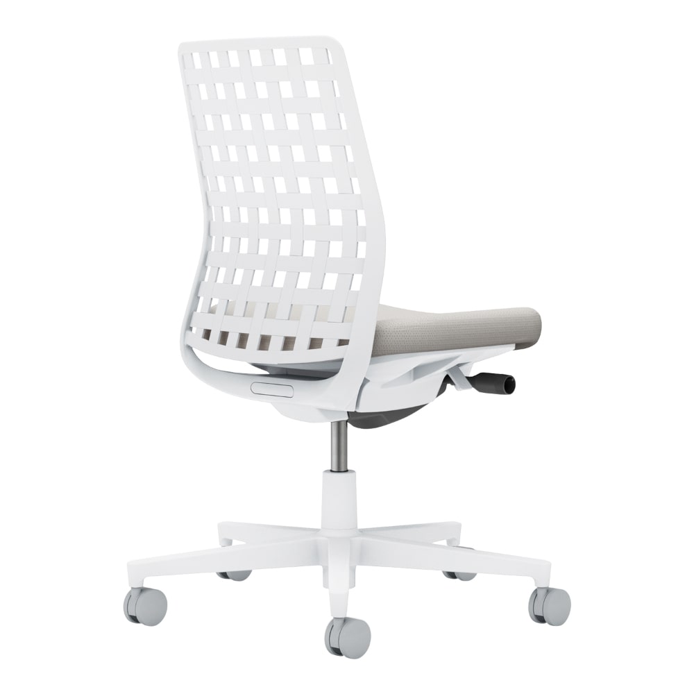 背樹脂：ホワイトグレー／座：ライトグレー