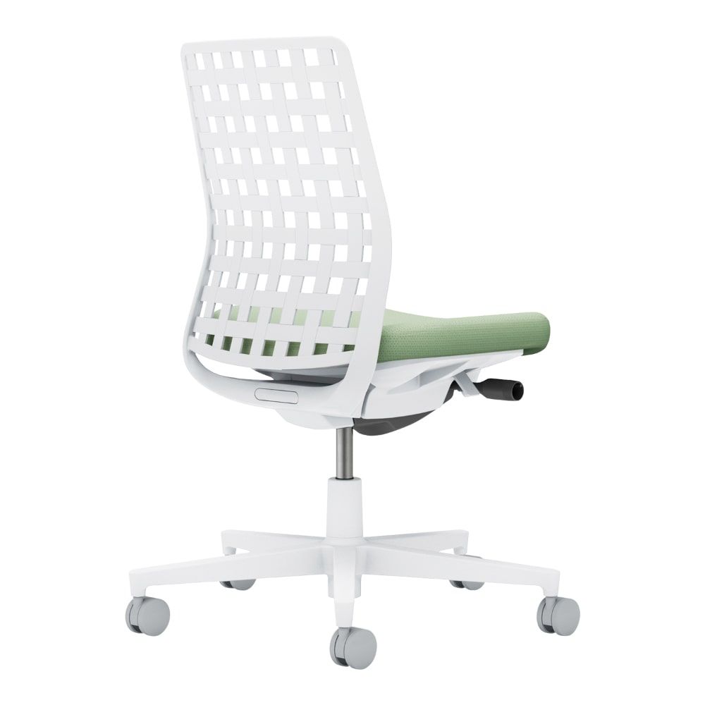 背樹脂：ホワイトグレー／座：パウダーミント