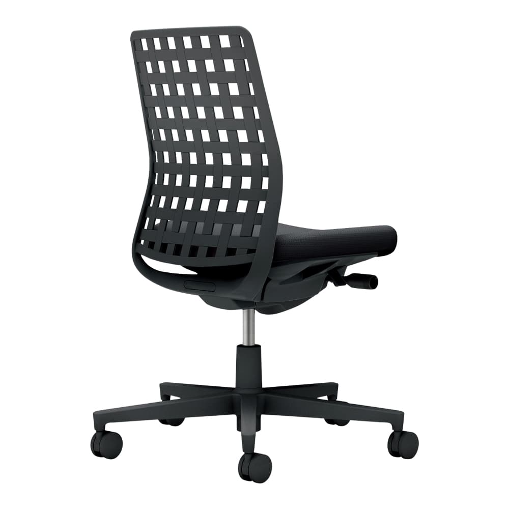 背樹脂：ブラック／座：ブラック