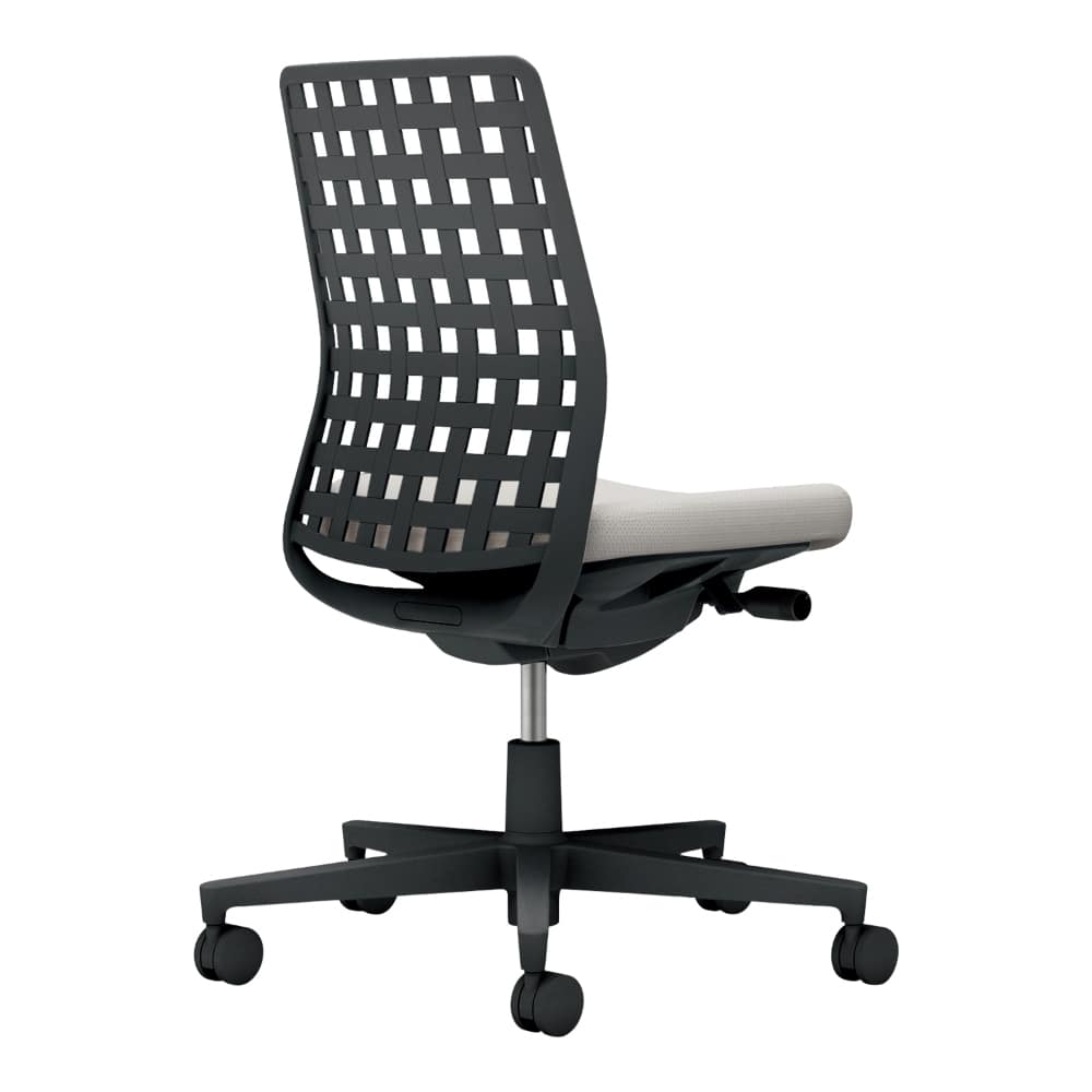 背樹脂：ブラック／座：ライトグレー