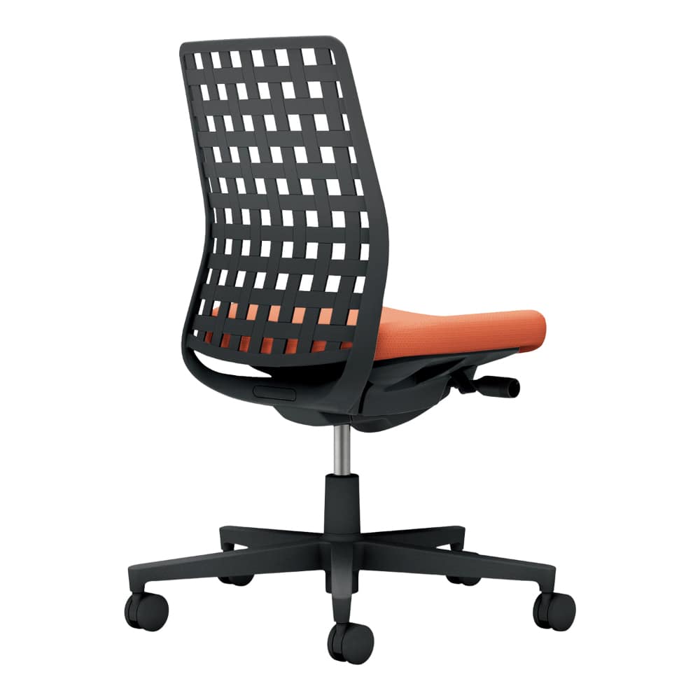 背樹脂：ブラック／座：ソフトテラコッタ