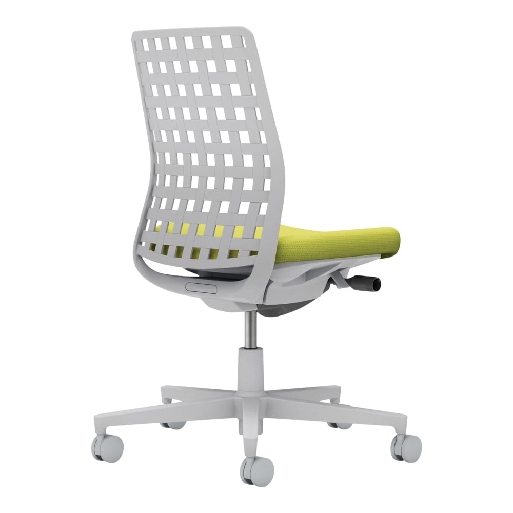 背樹脂：ライトグレー／座：ライトオリーブ