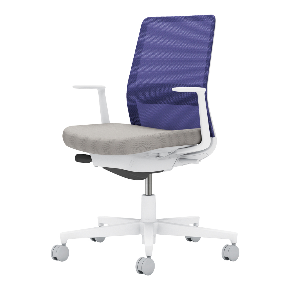 背・ランバー:ディープパープル/座:ライトグレー