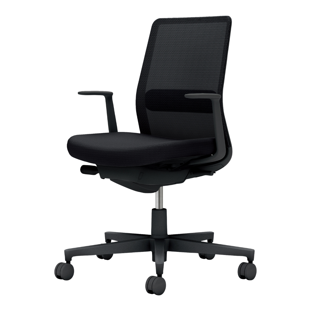 背座：ブラック／ランバー：ネイビー