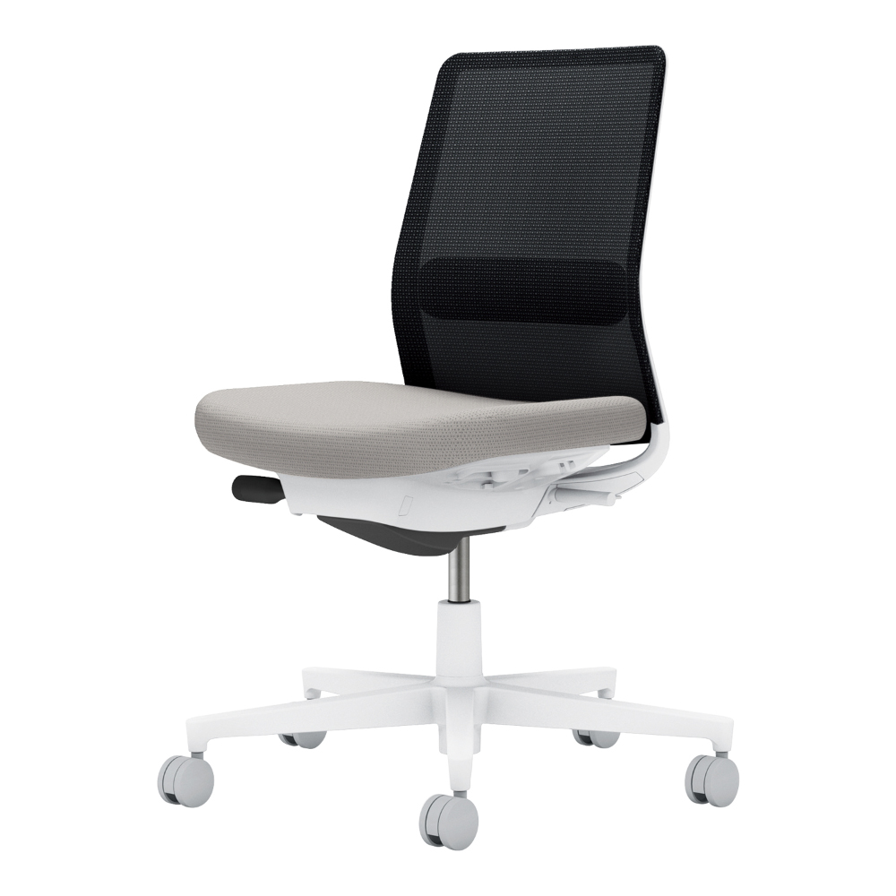 背・ランバー:ブラック/座:ライトグレー