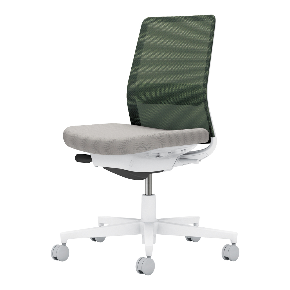 背：ディープグリーン／座：ライトグレー／ランバー：パウダーミント