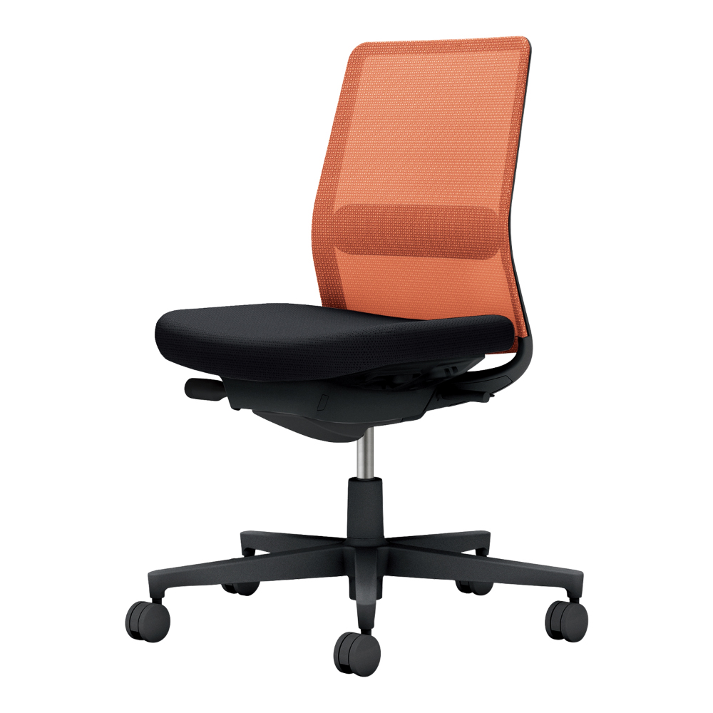 背・ランバー：ソフトテラコッタ／座：ブラック