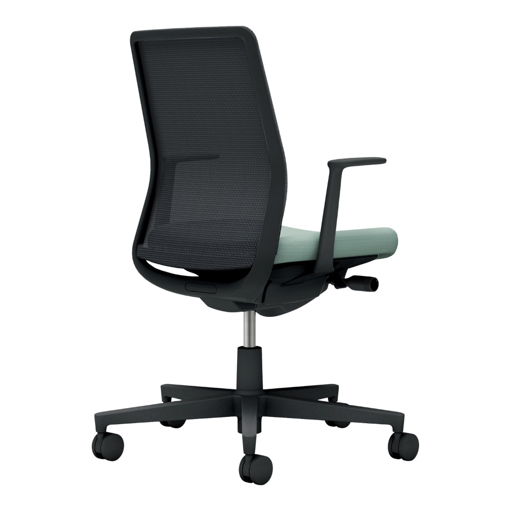 背：ブラック／座：アッシュターコイズ