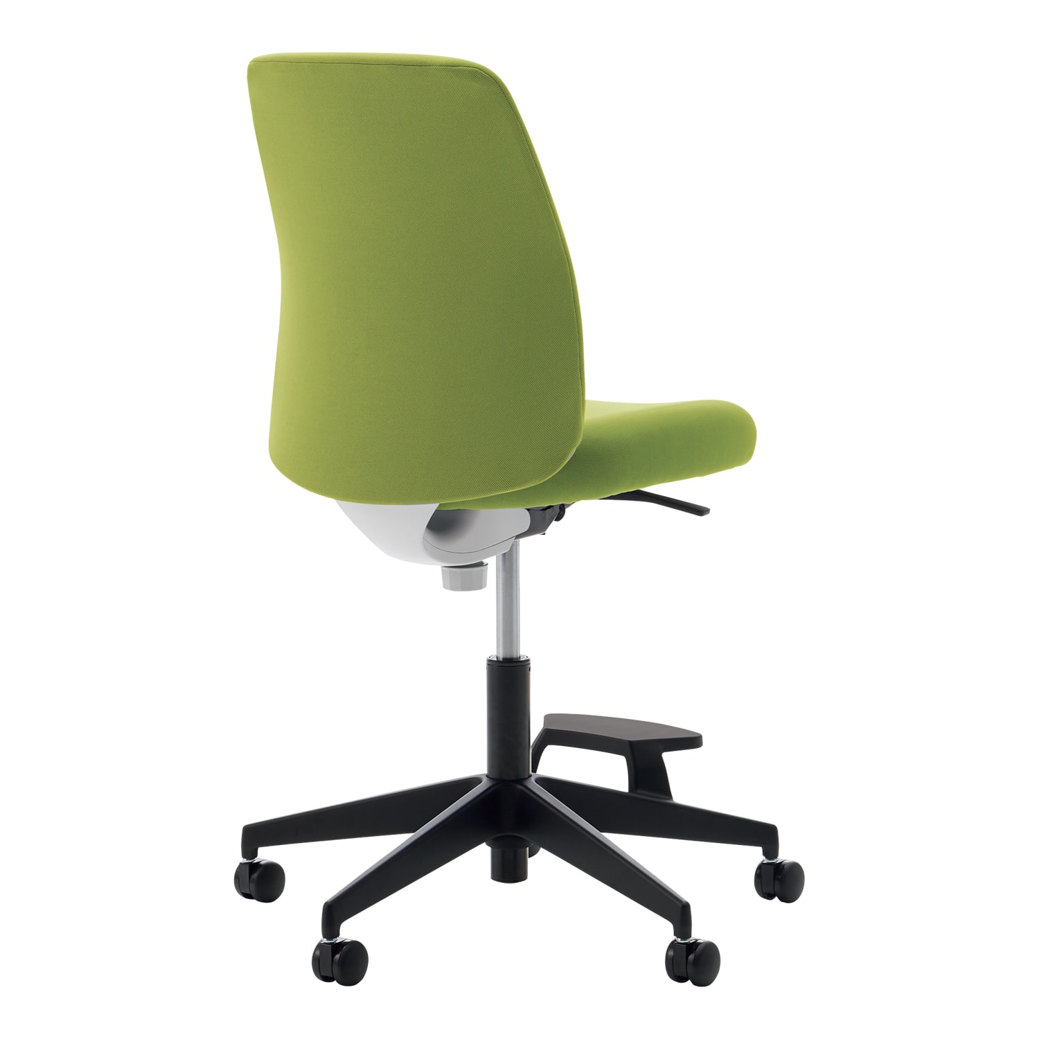 ブラック樹脂脚／背座同色／ライトオリーブ