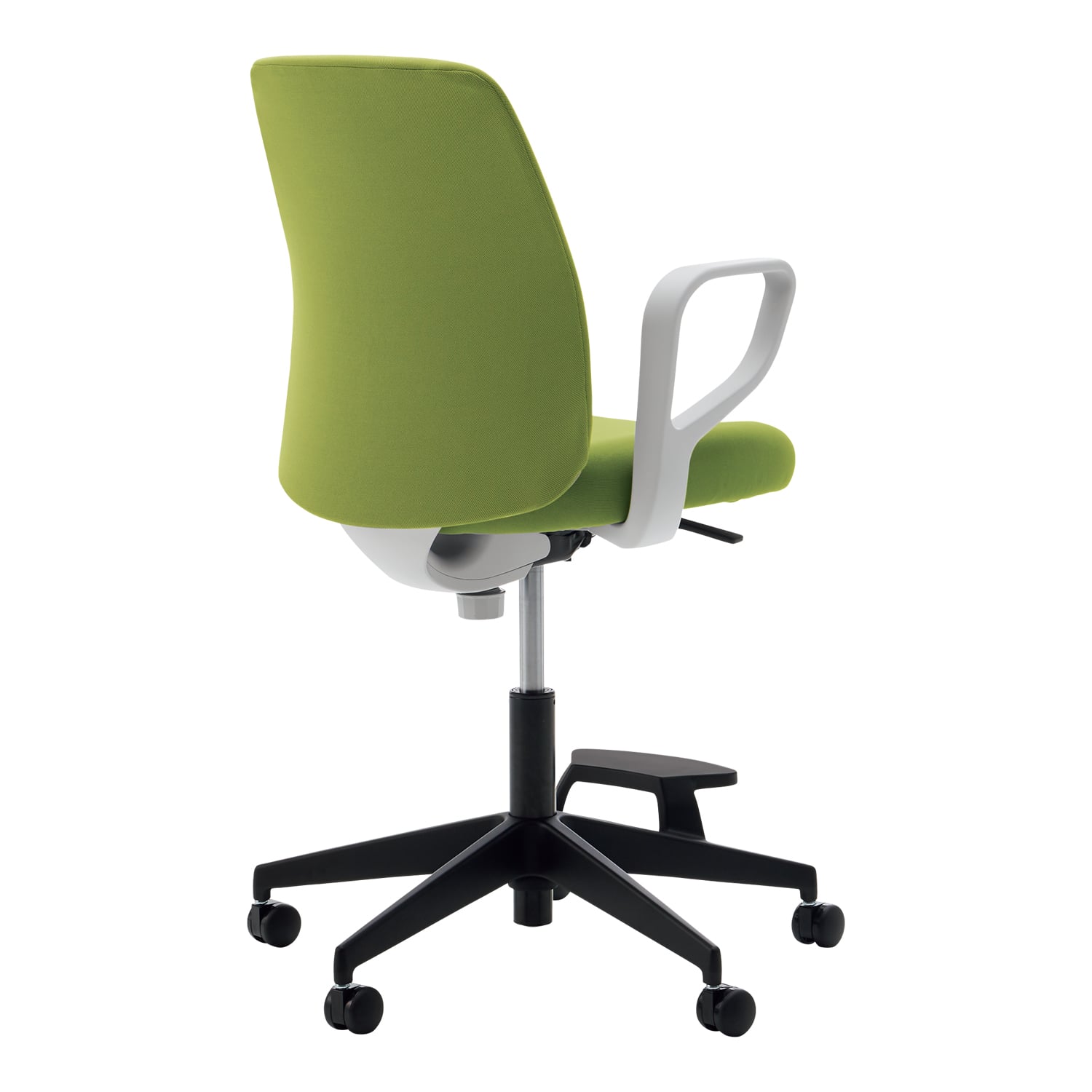 ブラック樹脂脚／背座同色／ライトオリーブ