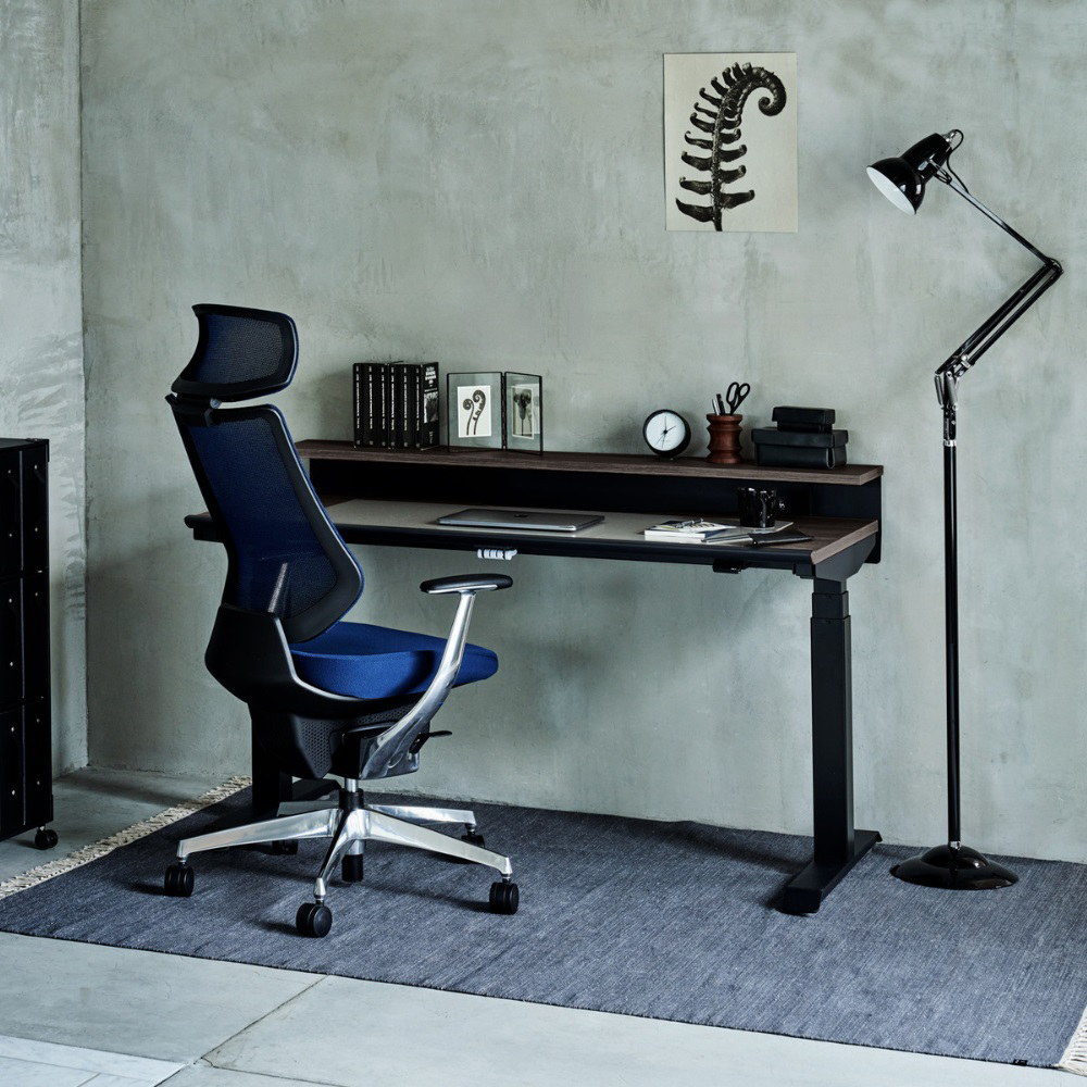 天板ウォームミディアム/脚ブラック