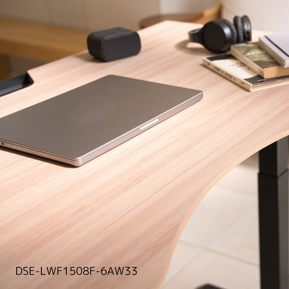 天板ラスティックミディアム/脚ホワイト