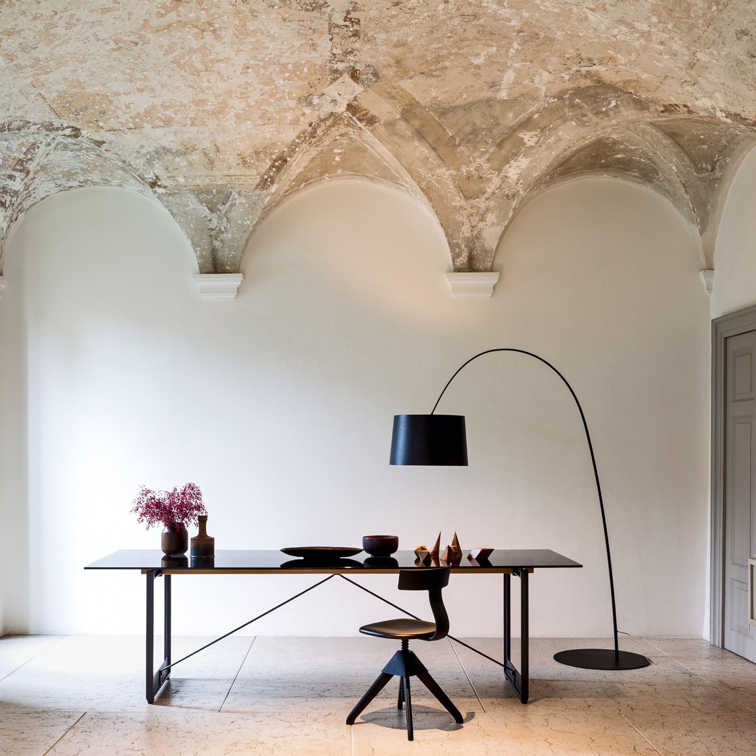 Back・Joint・Screw：White × Seat・Legs：Natural