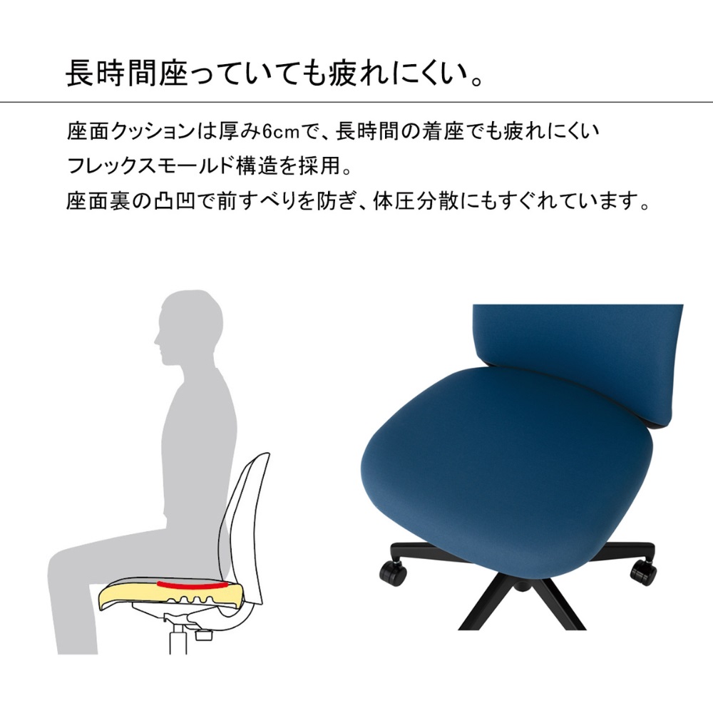 ホワイトグレー樹脂脚/背座別色/背ライトグレー/座ホワイトターコイズ