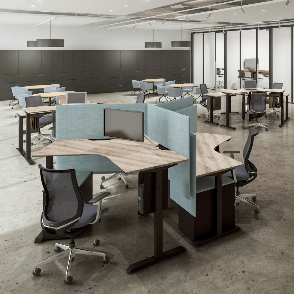 天板ラスティックミディアム/脚ホワイト