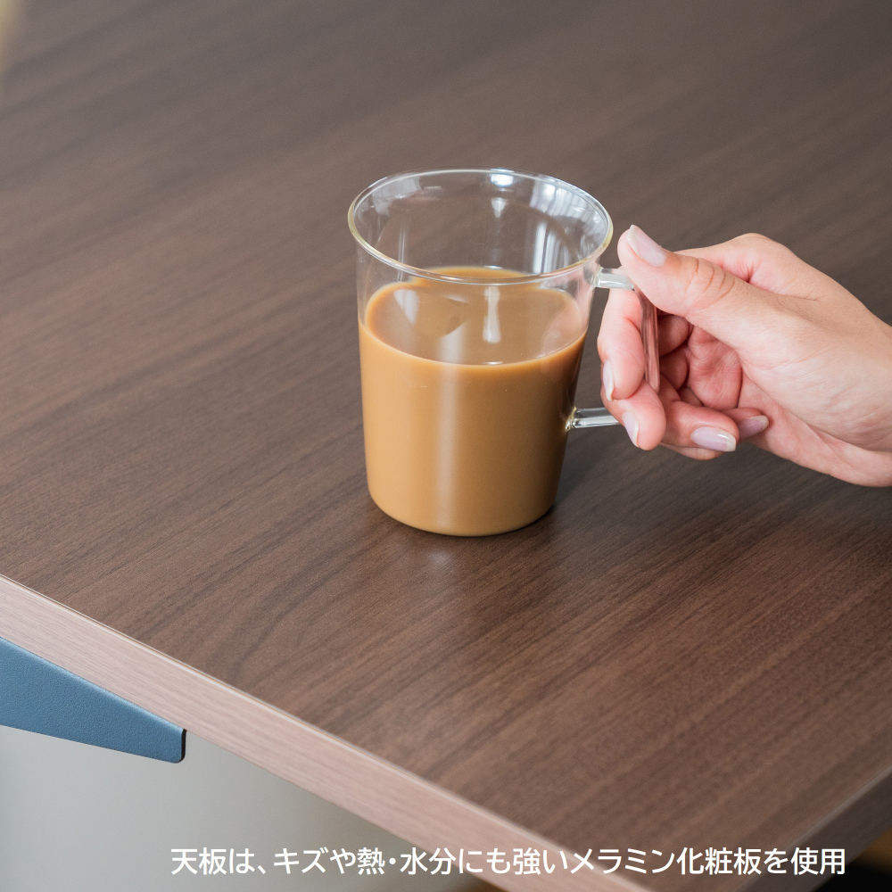 天板ナチュラルオーク/本体ホワイト