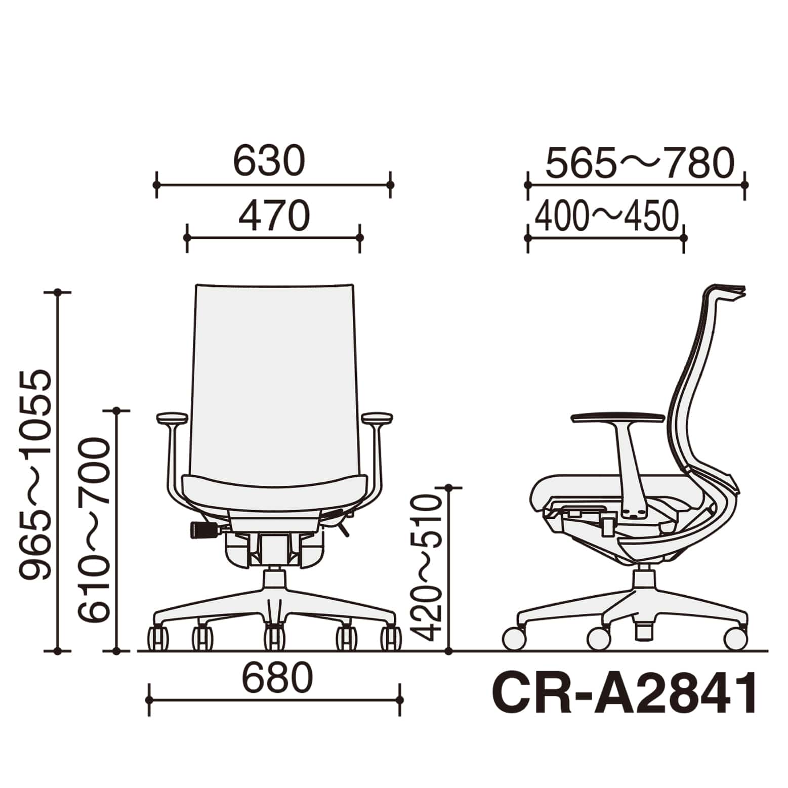 背座同色／オリーブグリーン