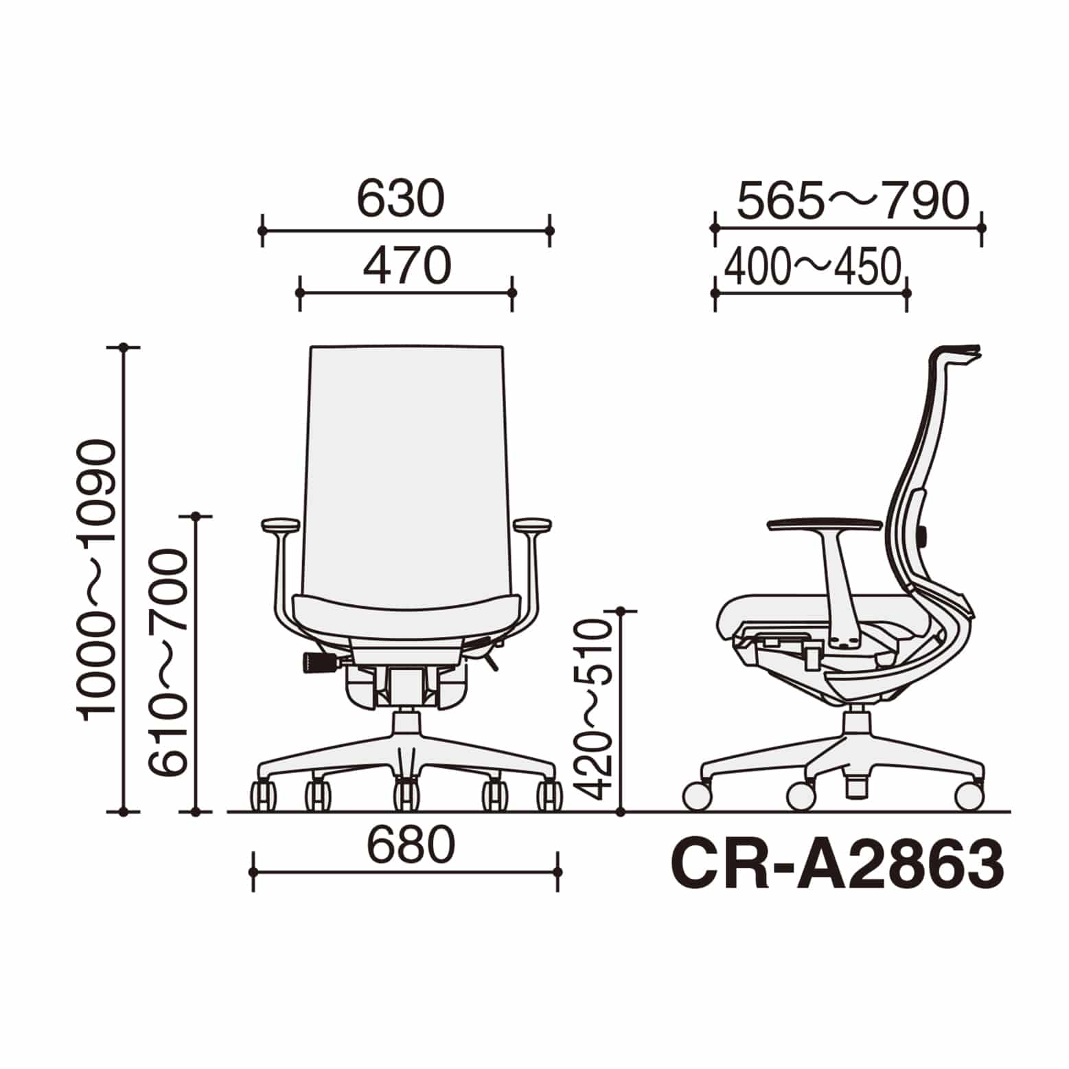 背座同色／プルシアンブルー