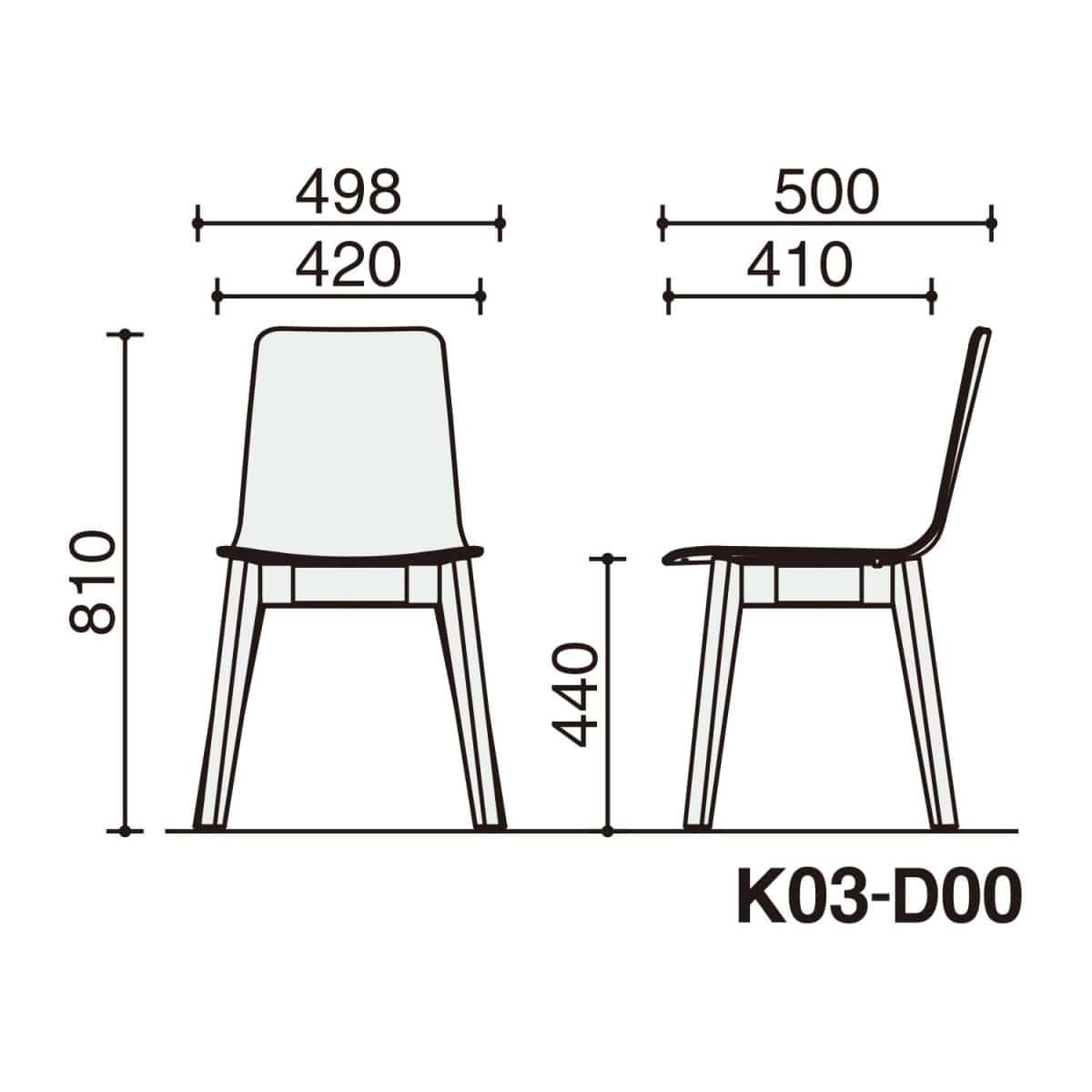背座ライトグレー