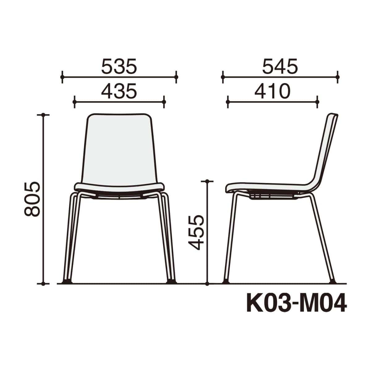 背座ブライトグレー