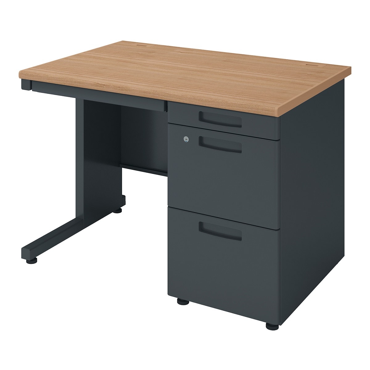 天板ラスティックミディアム/本体ブラック