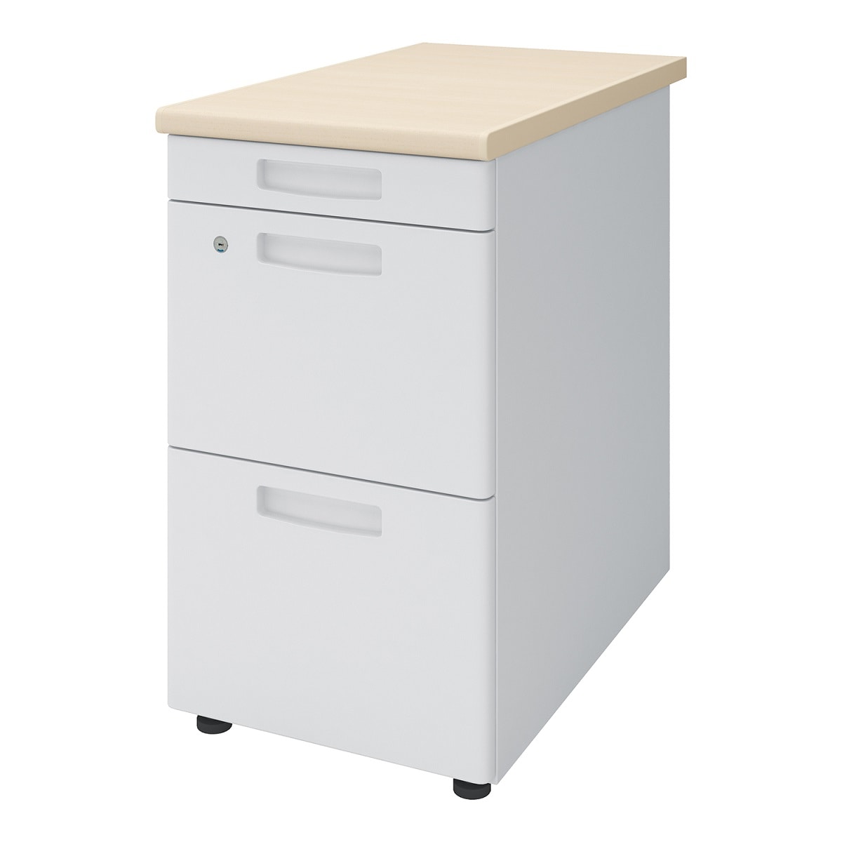 天板ホワイトナチュラル/本体ホワイト