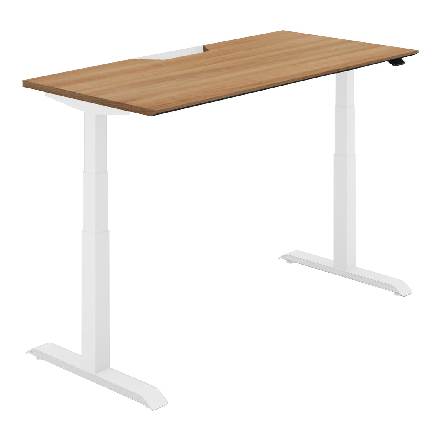 天板ラスティックミディアム／脚ホワイト