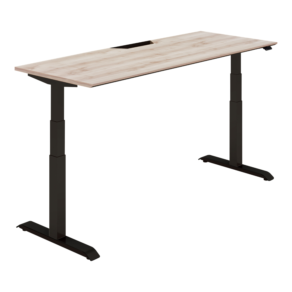 天板シャビーグレー/脚ブラック