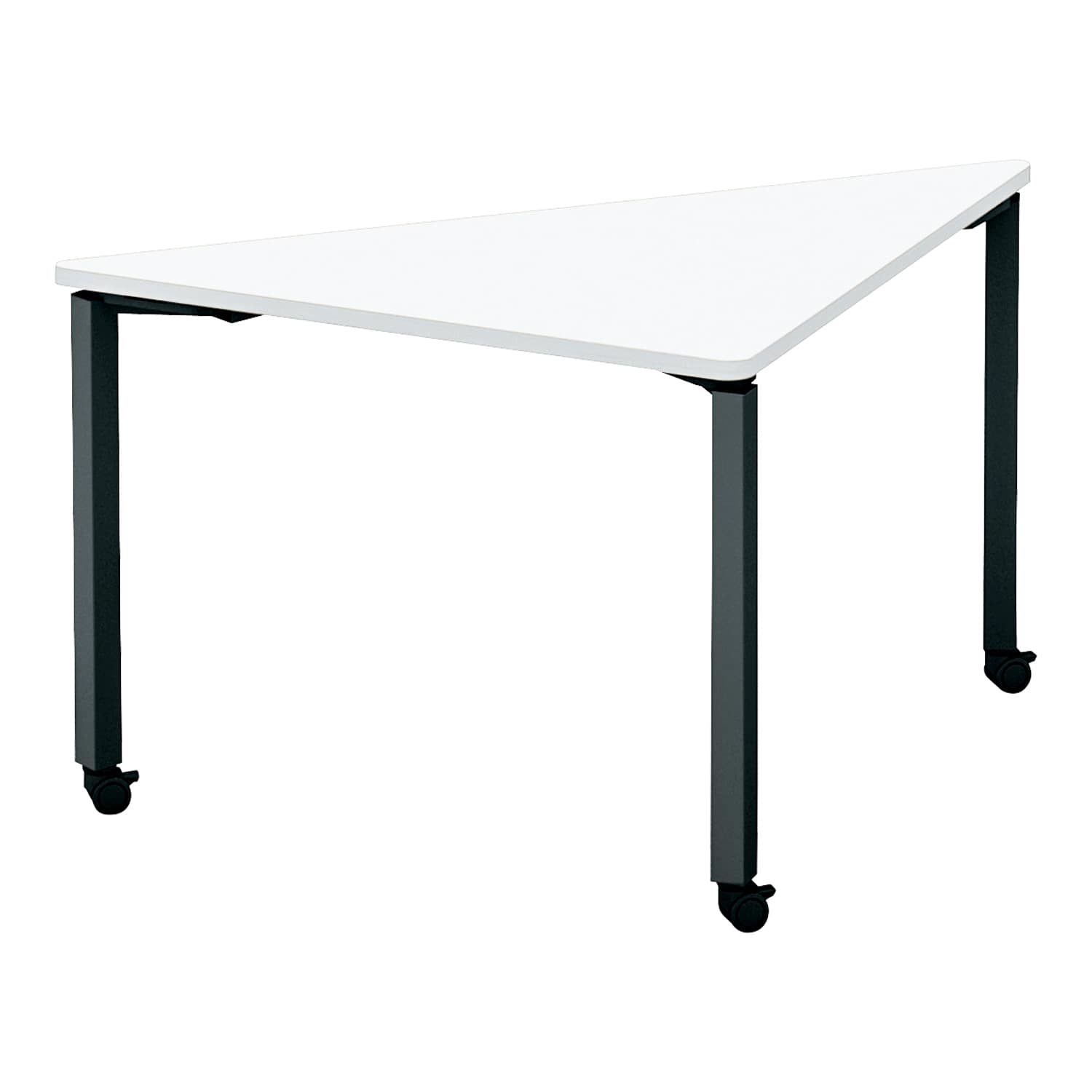 天板ホワイト／脚ブラック