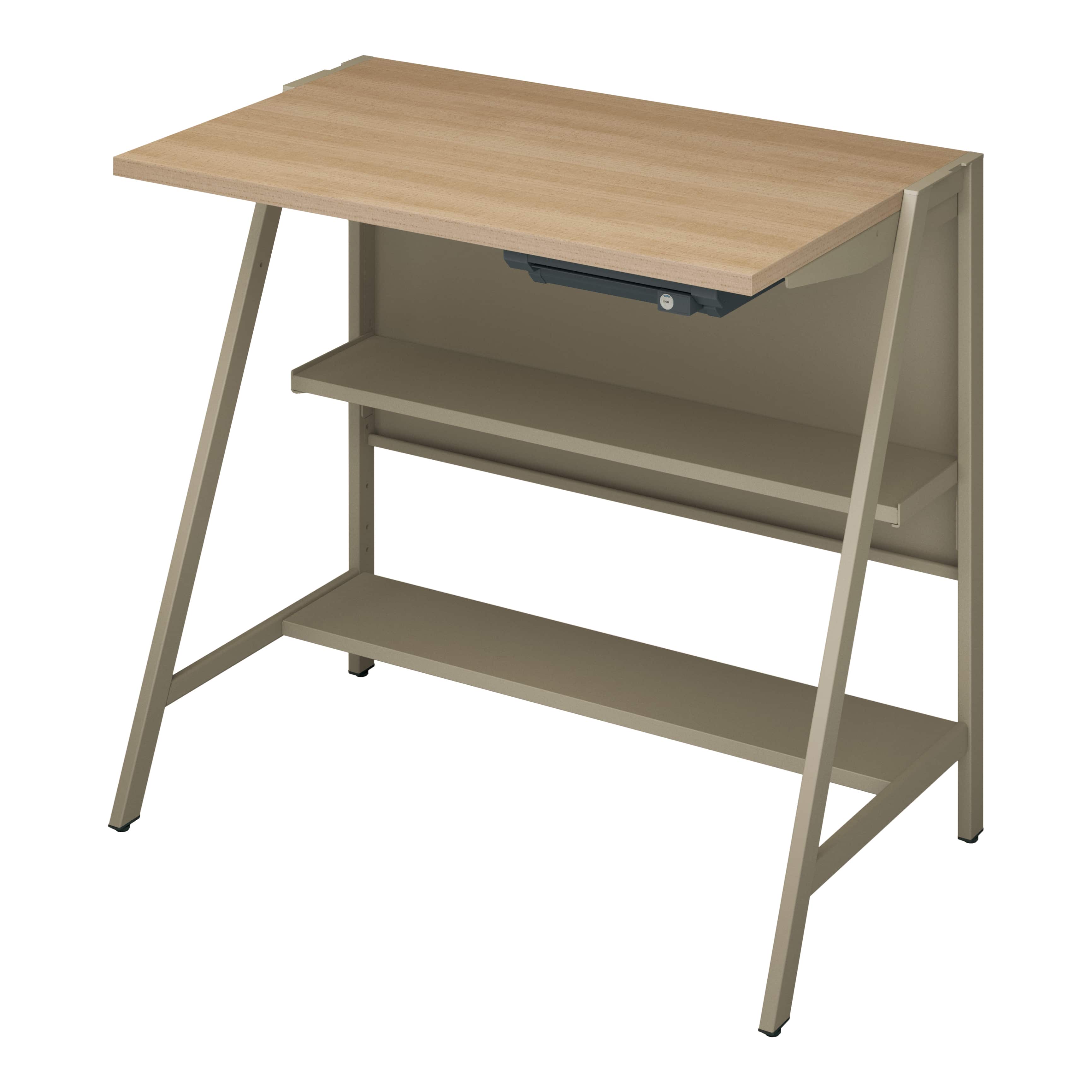 天板ラスティックミディアム/脚ベージュ