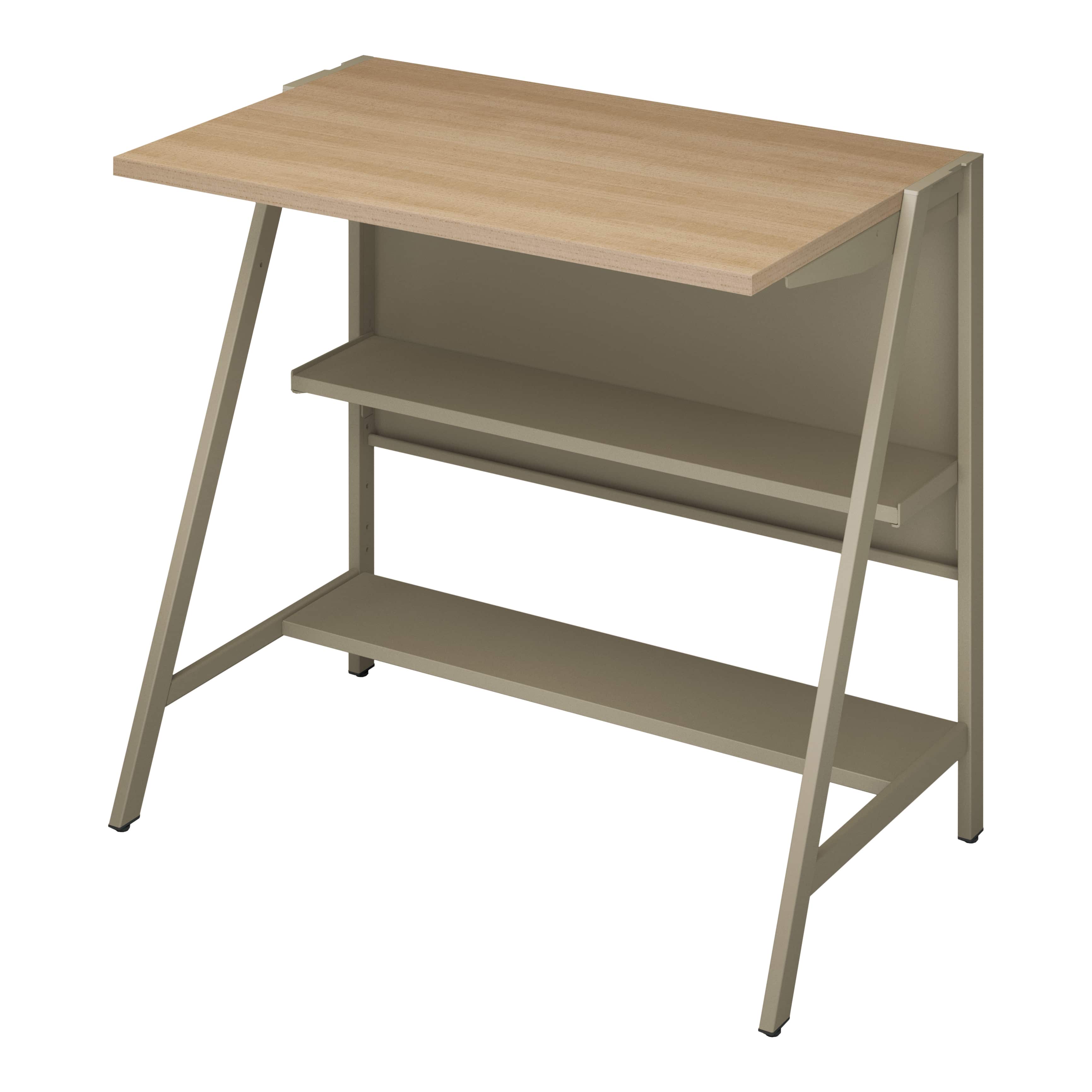 天板ラスティックミディアム/脚ベージュ