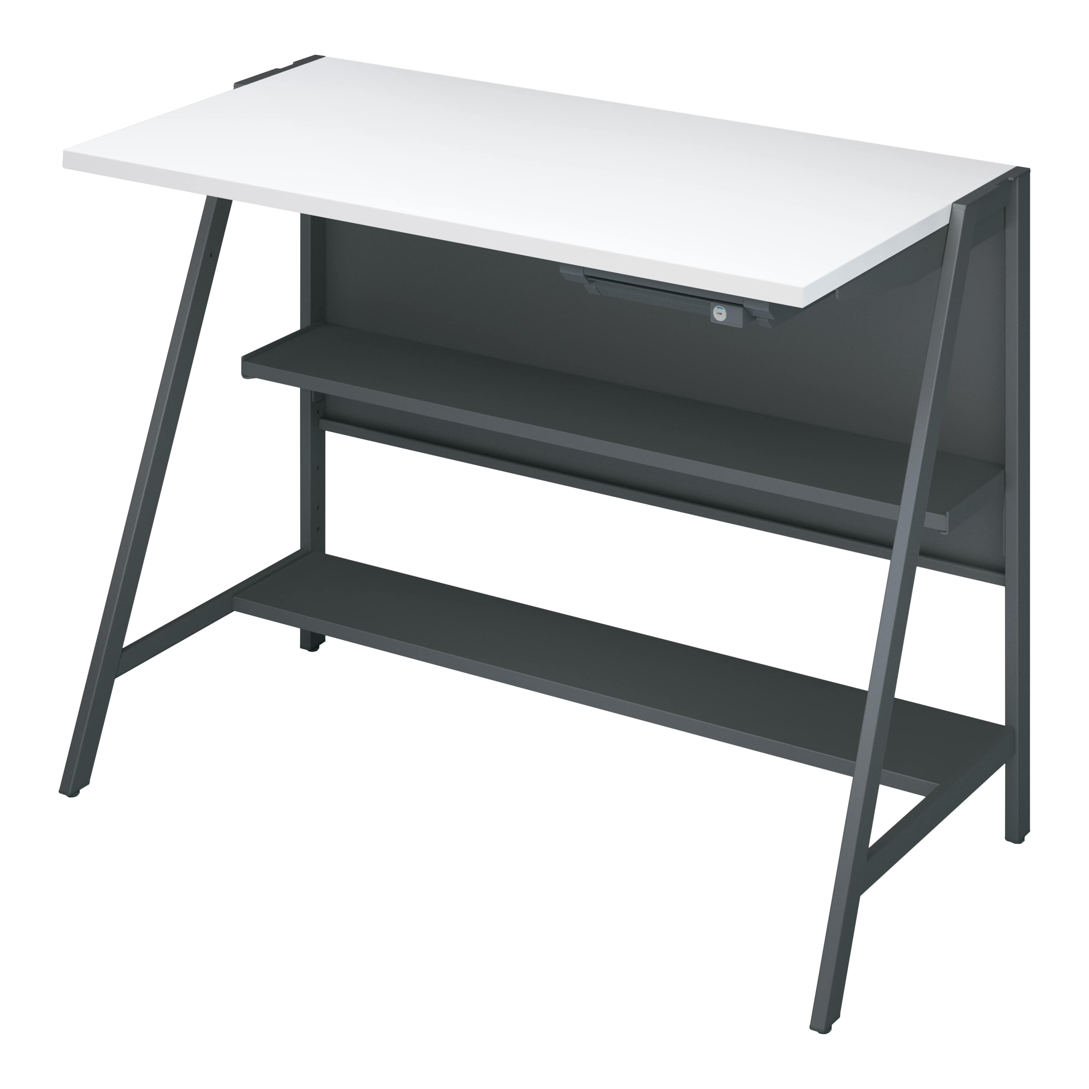 天板ホワイト／脚ブラック