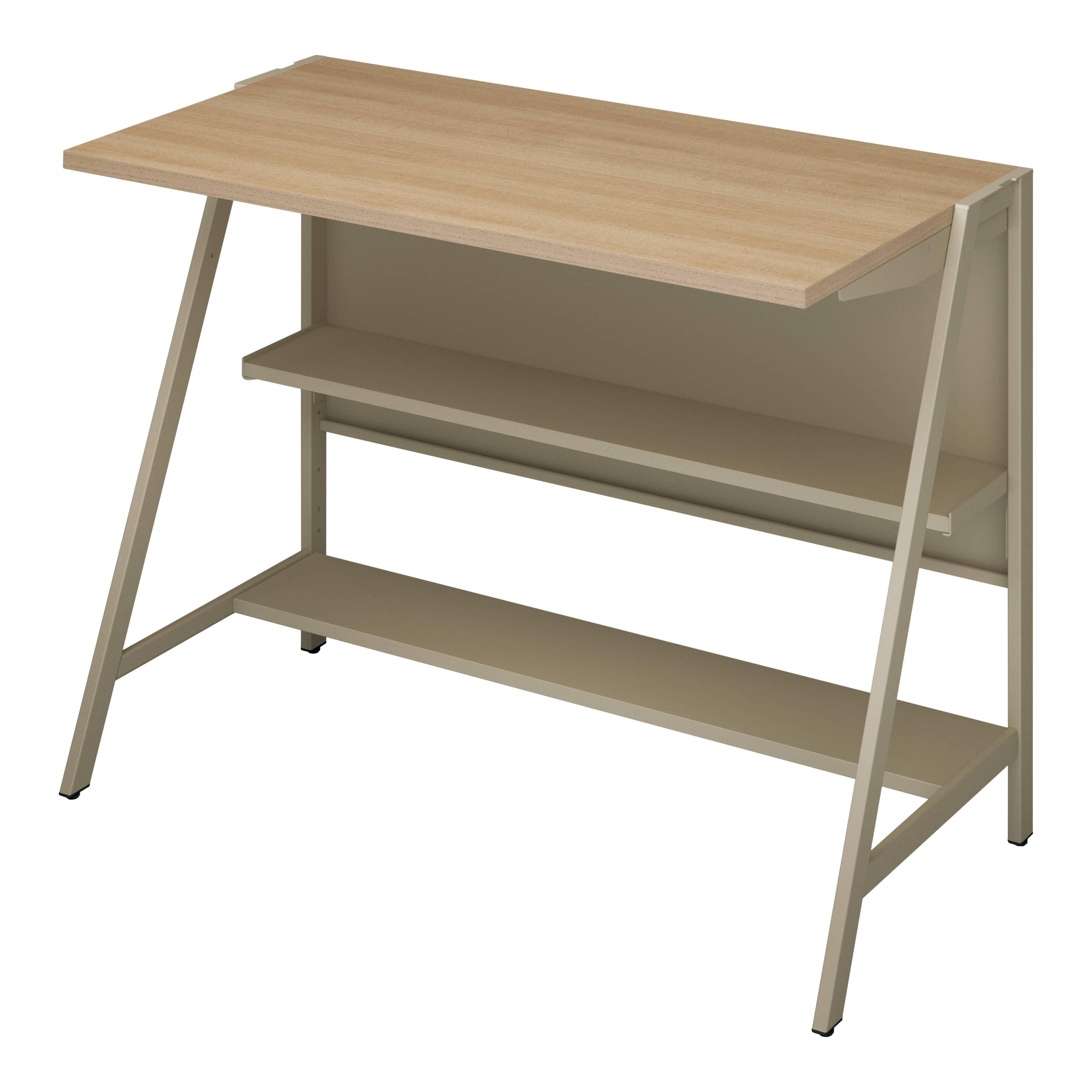 天板ラスティックミディアム／脚ベージュ