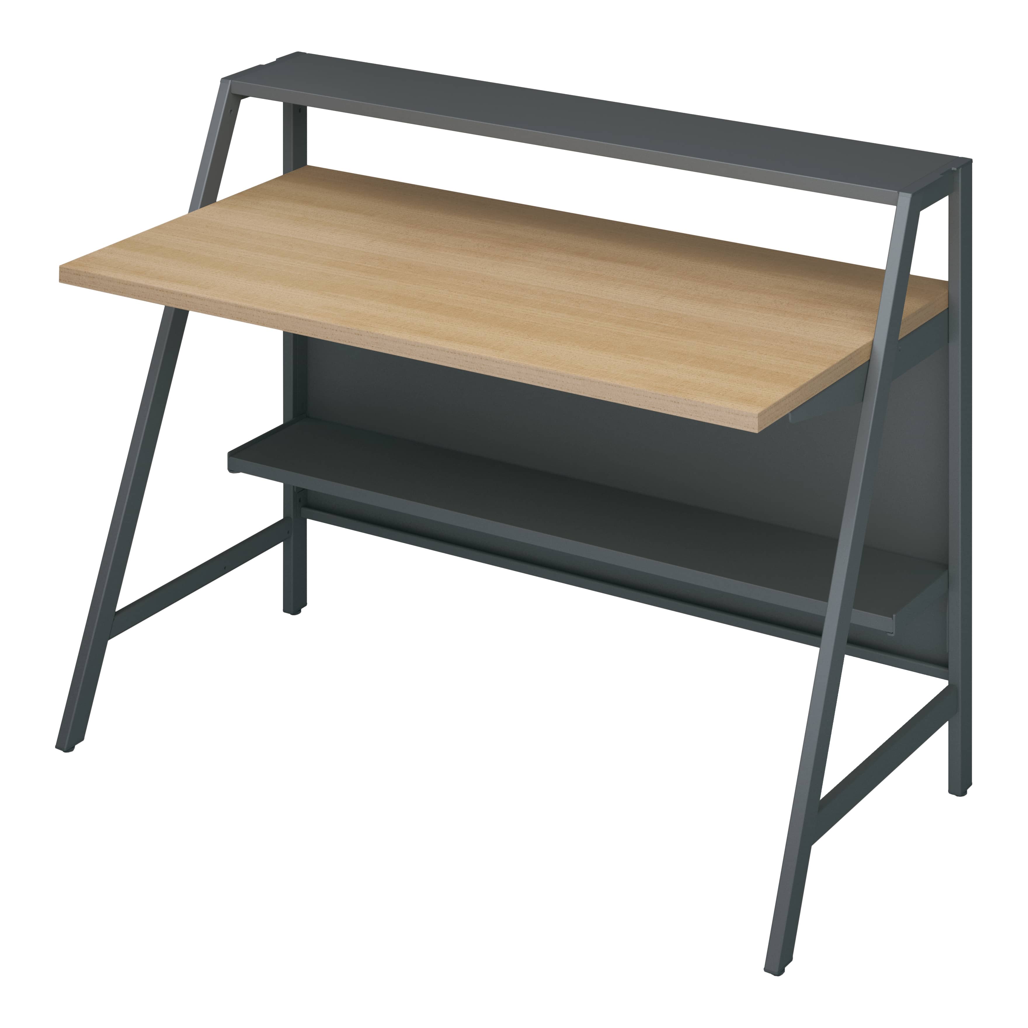 天板ラスティックミディアム/脚ブラック