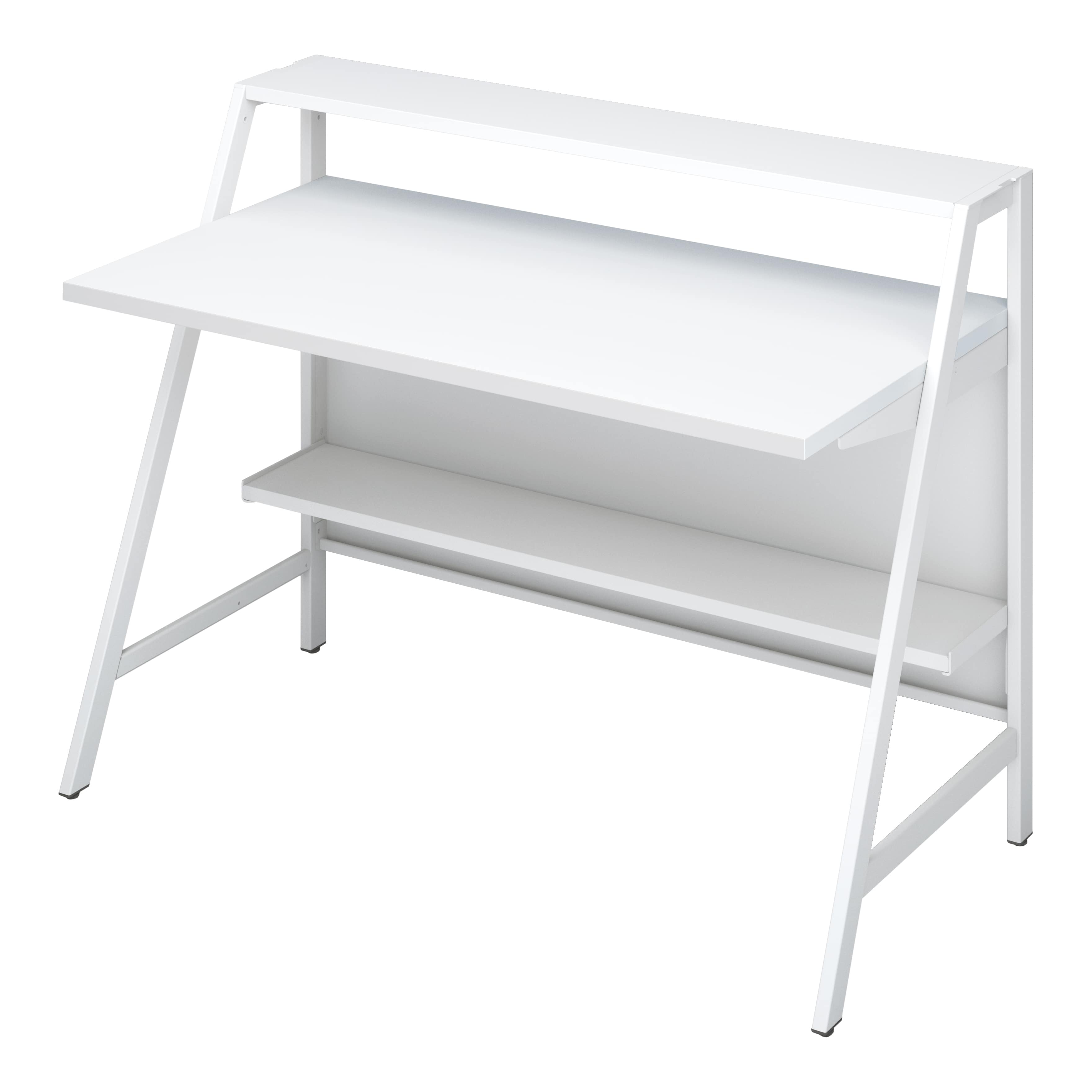 天板ホワイト／脚ホワイト