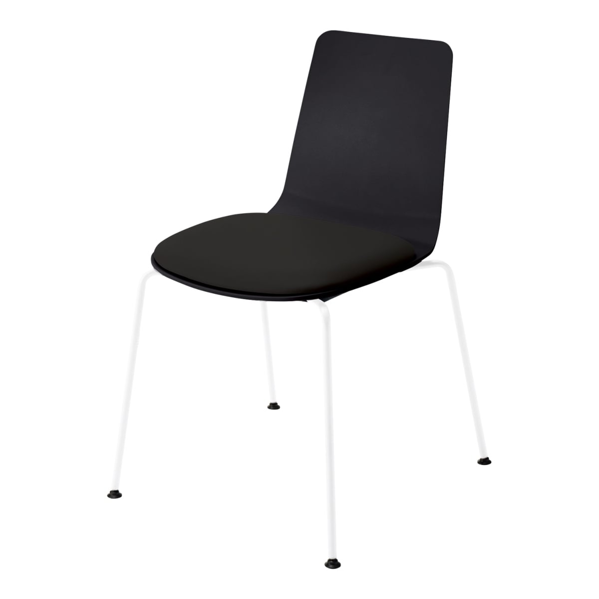 背座ブラック／座パッド(レザー)ブラック