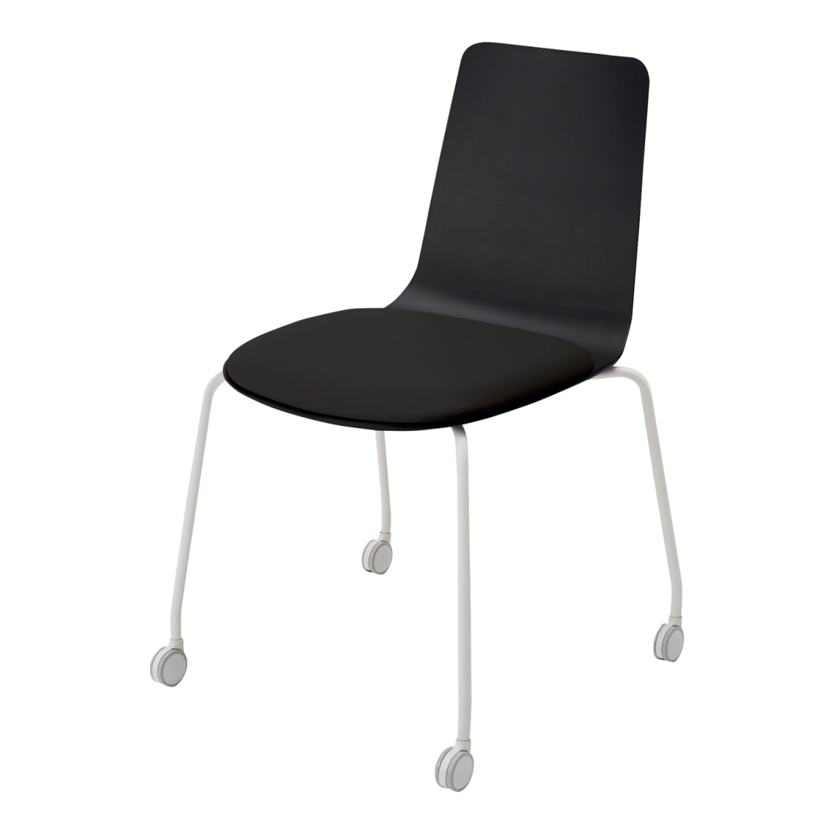 背座ブラック／座パッド(レザー)ブラック