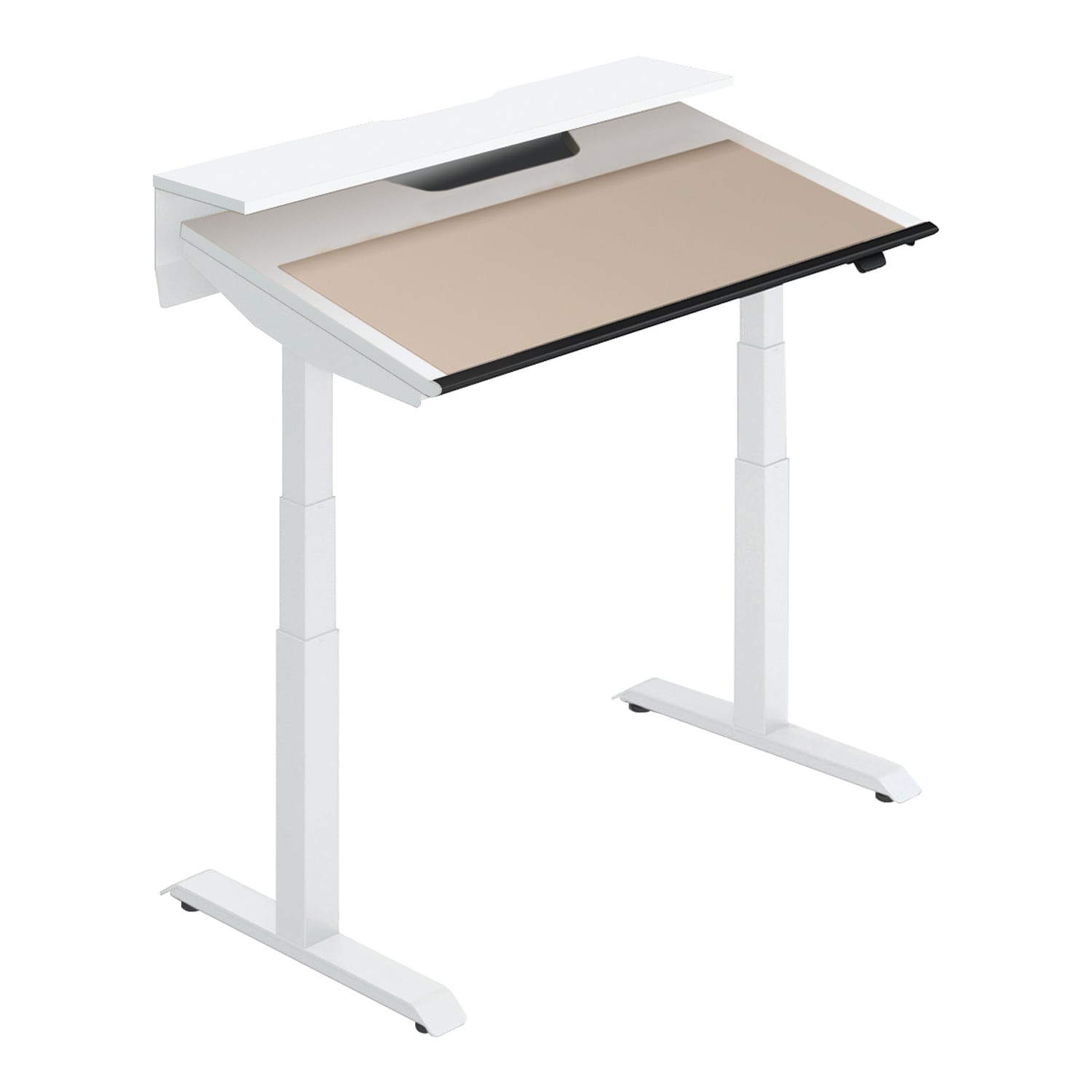 天板ホワイト/脚ホワイト