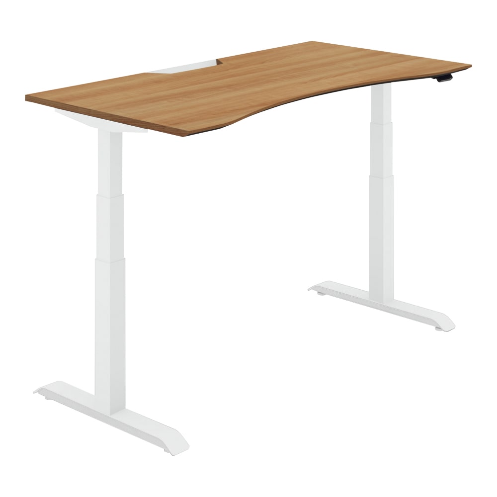 天板ラスティックミディアム／脚ホワイト