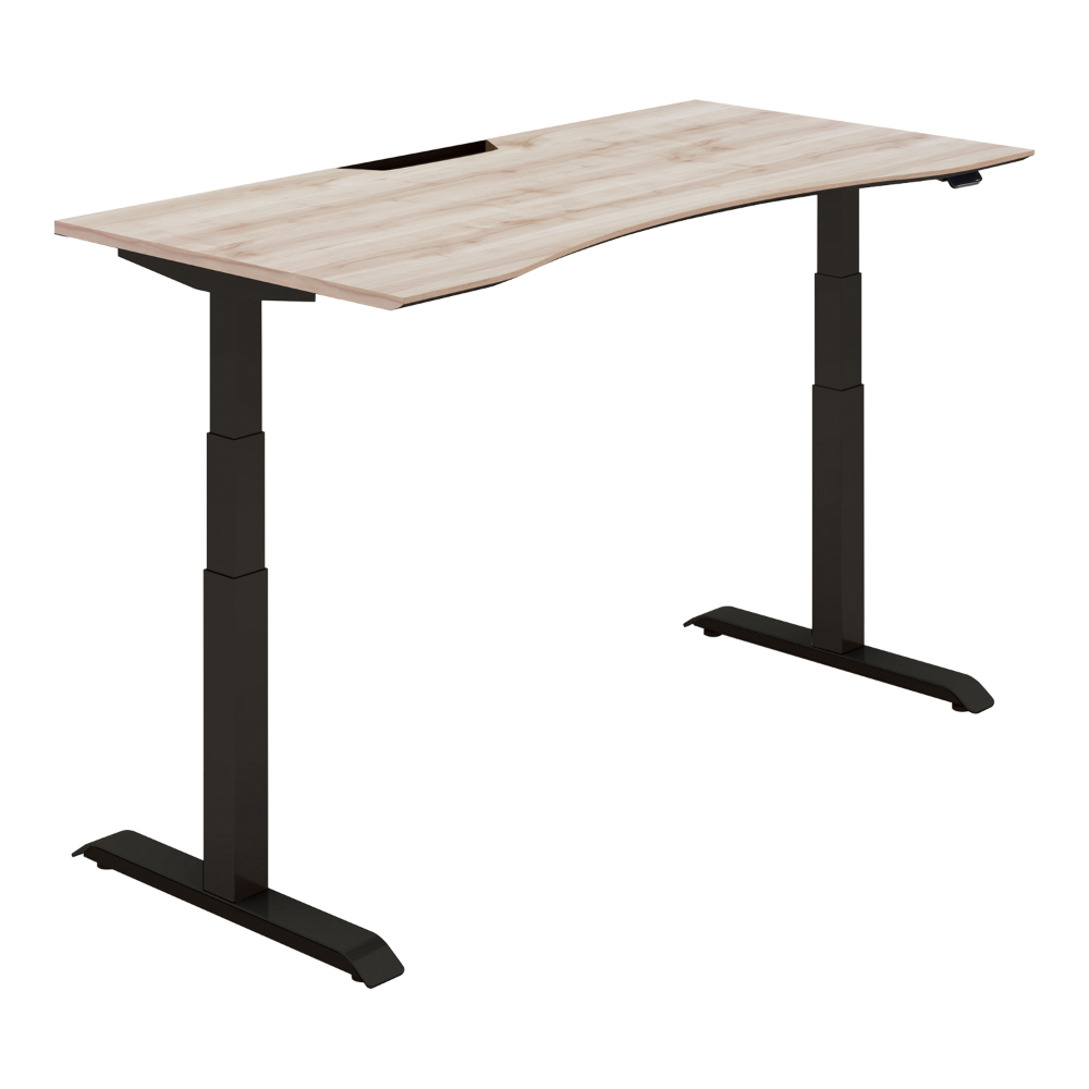 天板シャビーグレー/脚ブラック