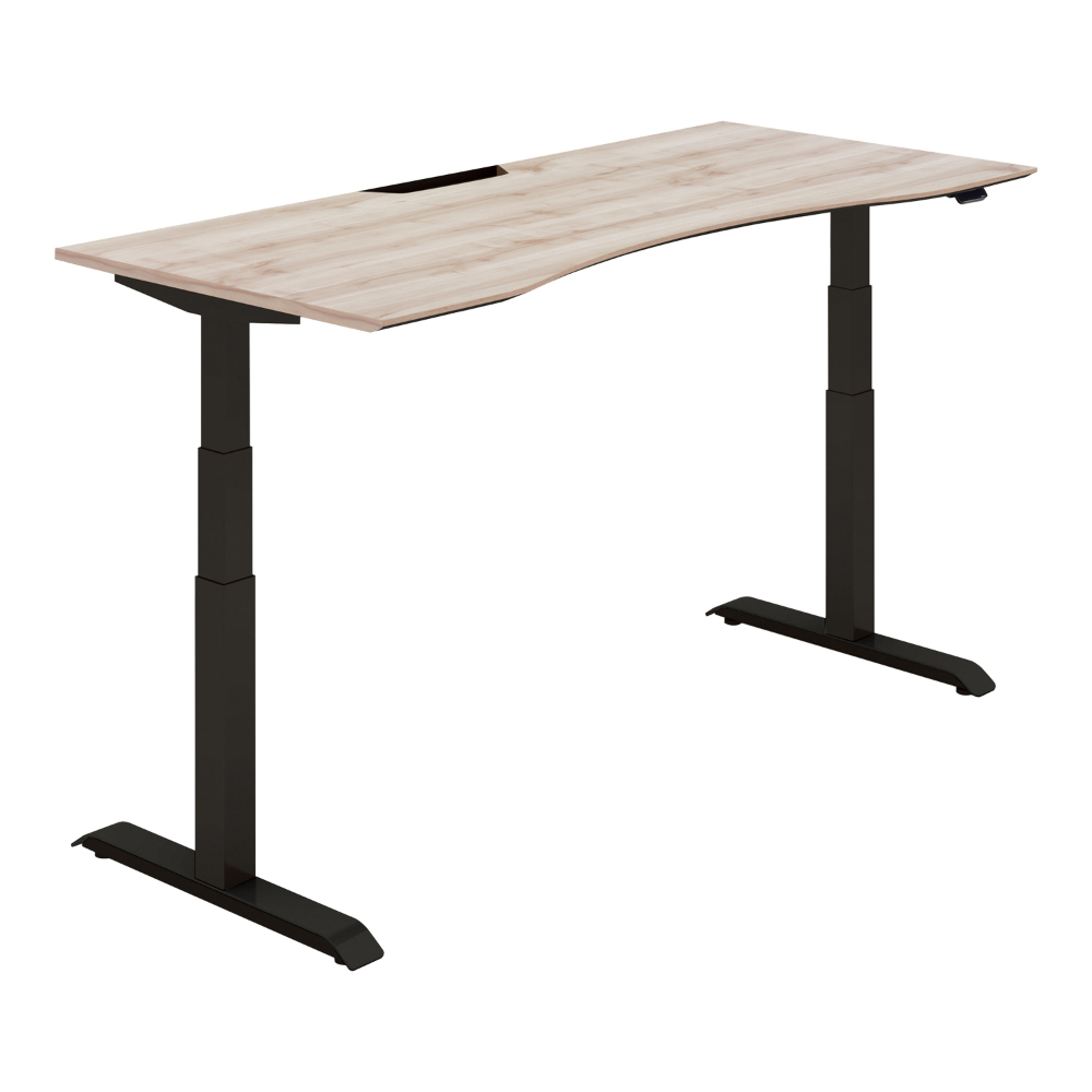 天板シャビーグレー/脚ブラック