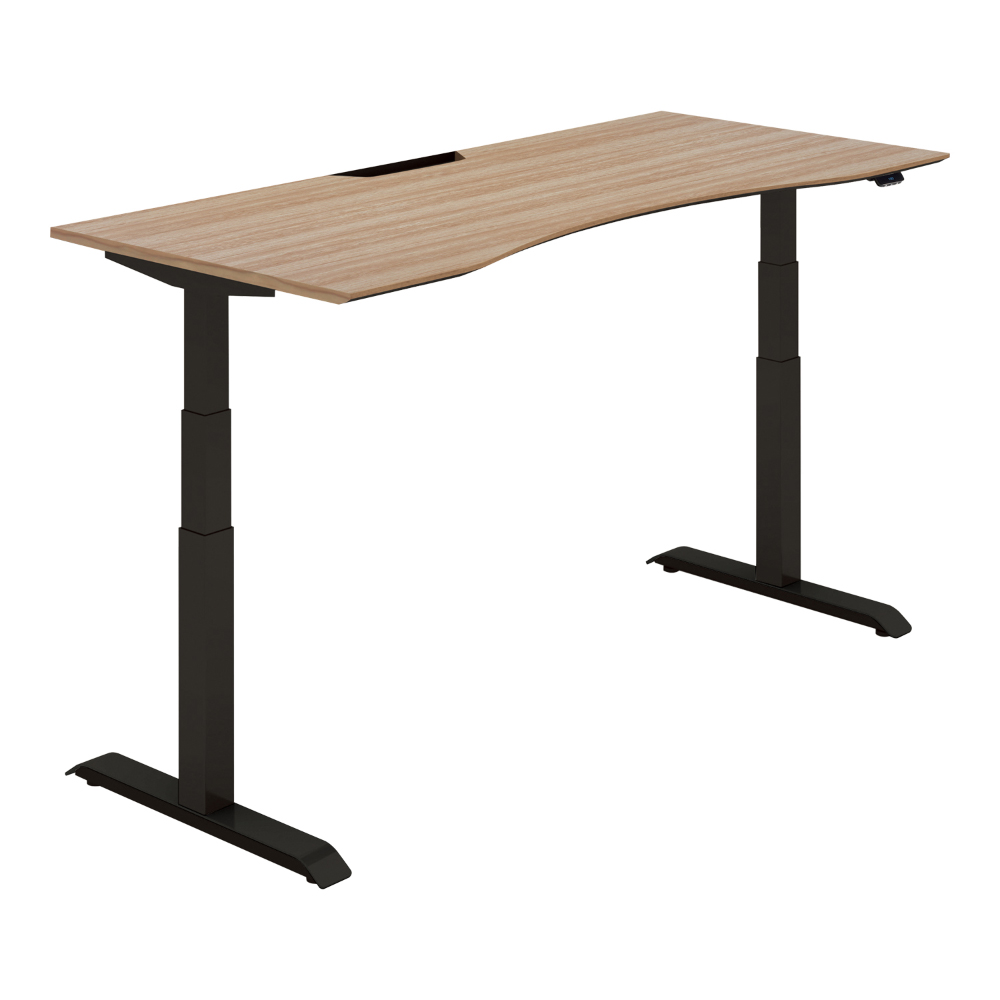 天板ウォームミディアム/脚ブラック