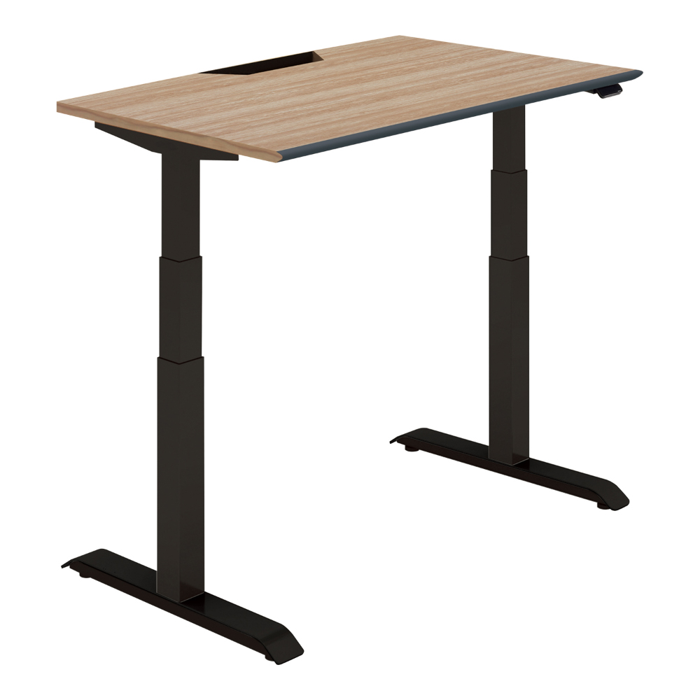 天板ウォームミディアム/脚ブラック