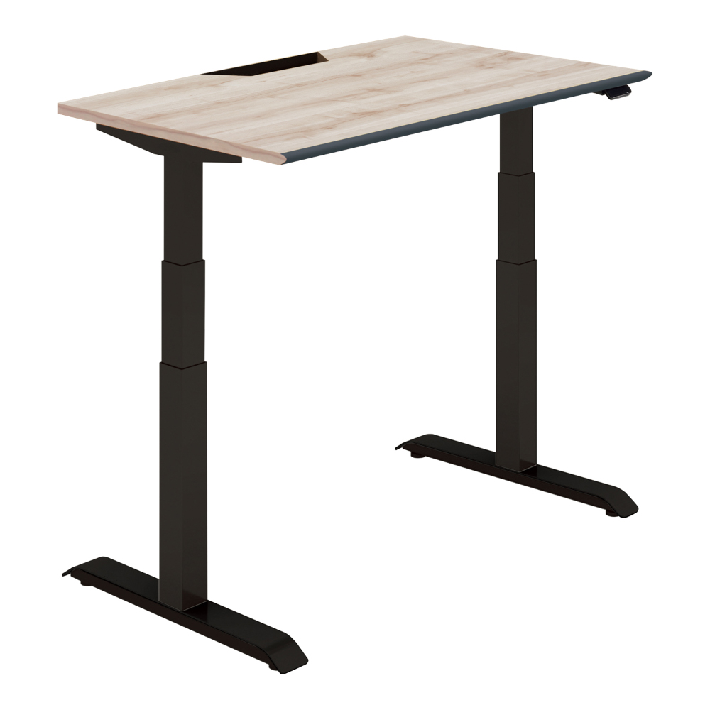 天板シャビーグレー/脚ブラック