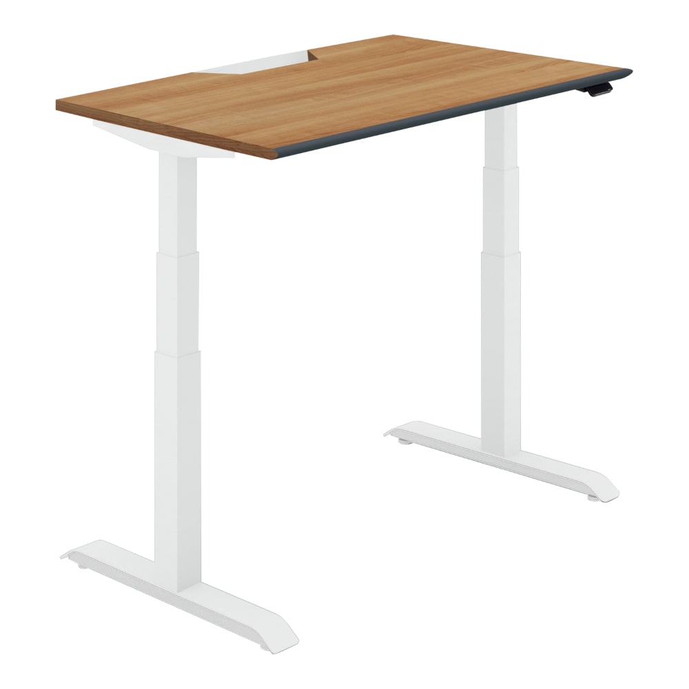 天板ラスティックミディアム／脚ホワイト