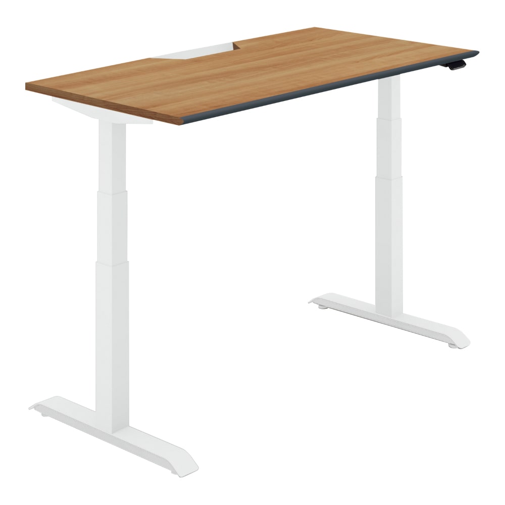 天板ラスティックミディアム／脚ホワイト