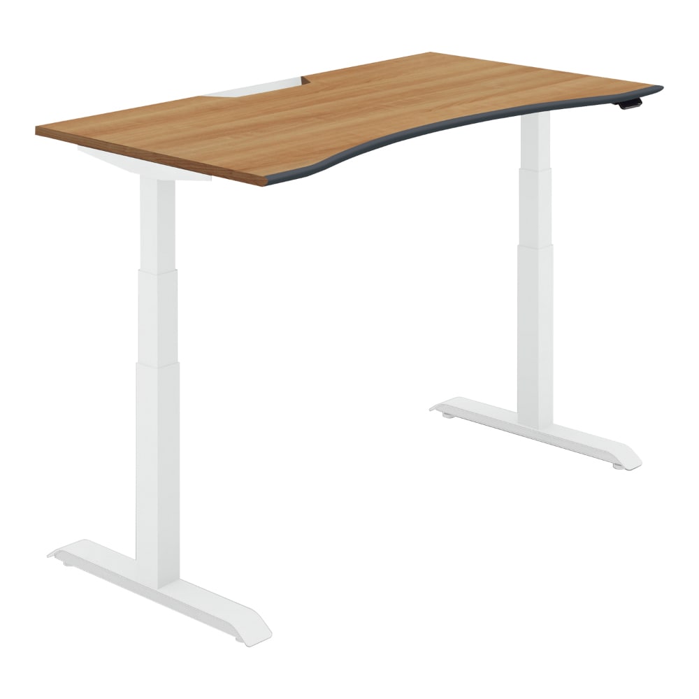 天板ラスティックミディアム／脚ホワイト