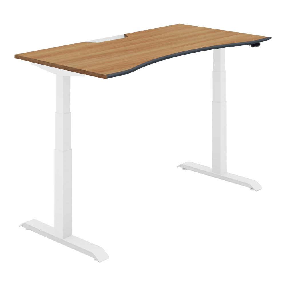 天板ラスティックミディアム／脚ホワイト