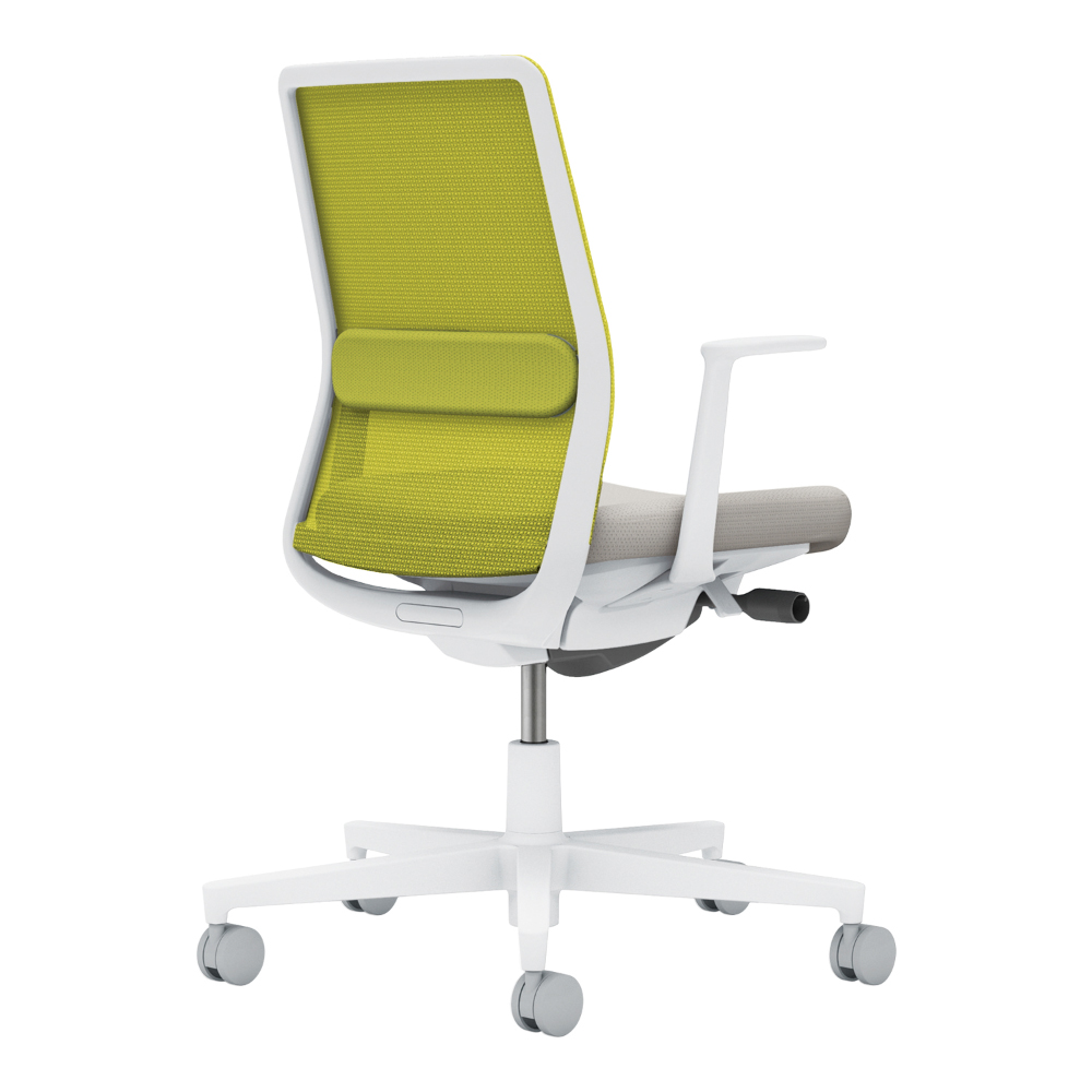 背・ランバー:ライトオリーブ/座:ライトグレー