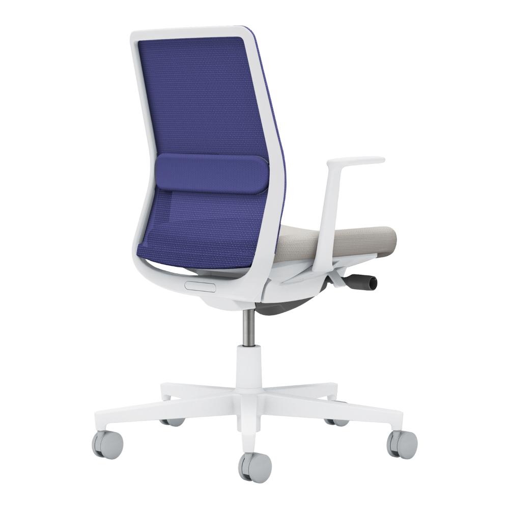 背・ランバー:ディープパープル/座:ライトグレー